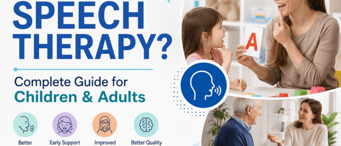 What is Speech Therapy Complete Guide for Children & Adults