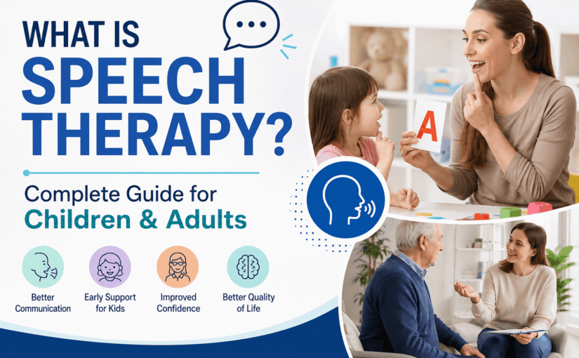 What is Speech Therapy Complete Guide for Children & Adults