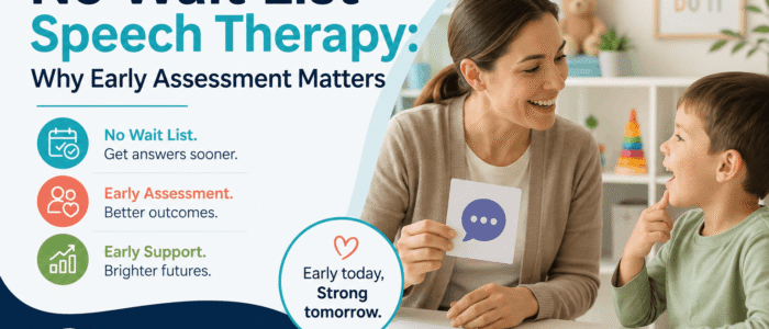 No Wait List Speech Therapy