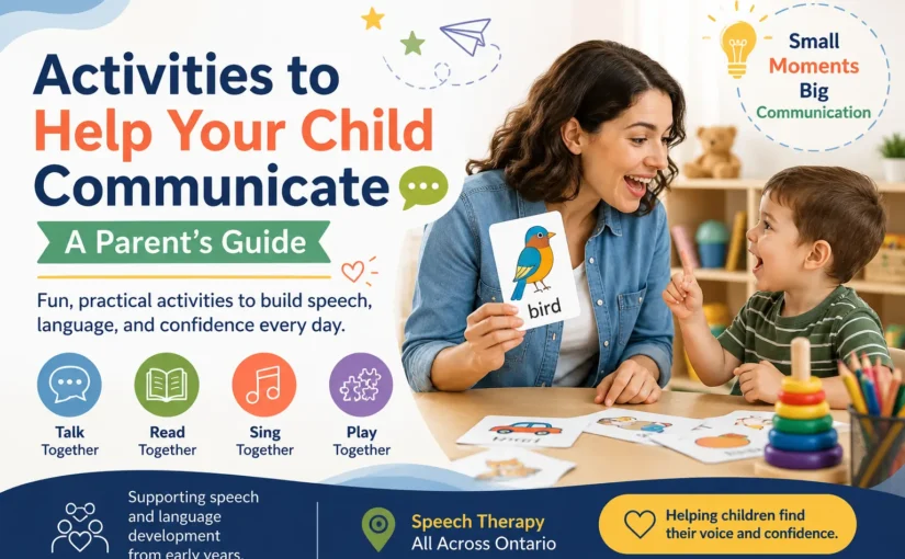 Activities to Help Your Child Communicate - A Parent’s Guide