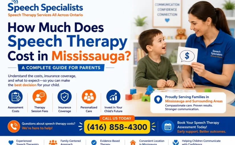 How Much Does Speech Therapy Cost in Mississauga