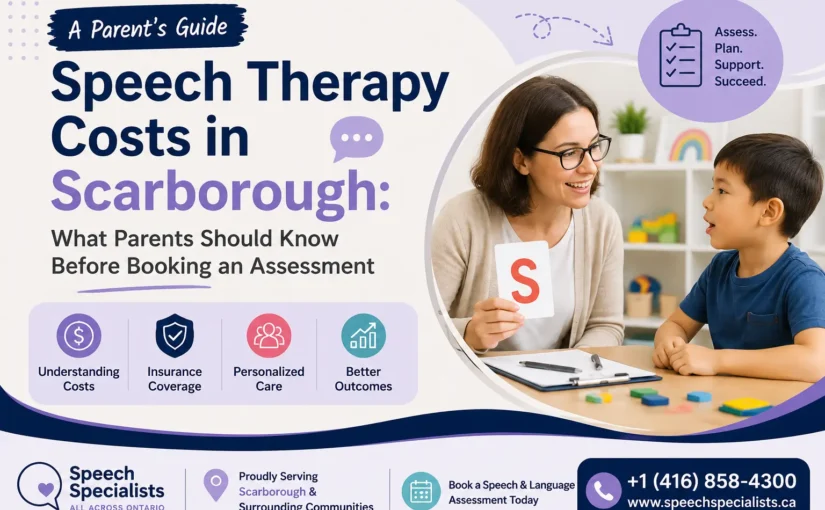 Speech Therapy Cost in Scarborough